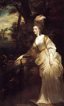 Sir Joshua Reynolds, Georgiana, Duchess of Devonshire, c.1775, Devonshire Collection