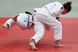 Image 44Throw during competition, leads to an ippon (from Judo)