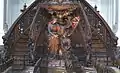 Pulpit of St Aubin's Cathedral in Namur
