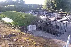 The Sing Sing prison cell in Kilquane cemetery, 1km north of Knockraha village