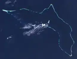 File:Kwajalein Atoll in 2003 by Landsat 7