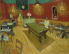 The Night Café, an 1888 portrait by Vincent van Gogh