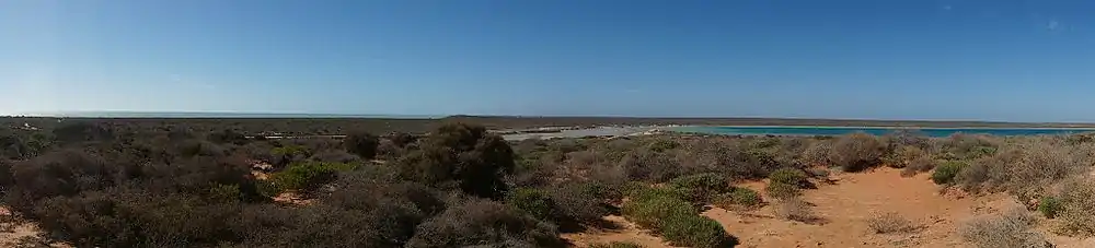 Little Lagoon on the north edge of Denham