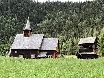 View of the village church