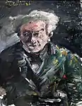 Portrait of George Brandes by Lovis Corinth