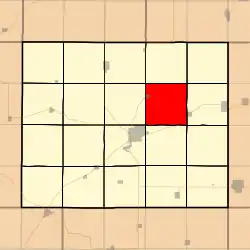 Location in Crawford County