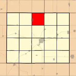 Location in Crawford County