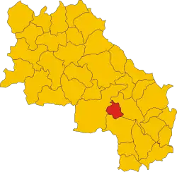 San Quirico within the Province of Siena