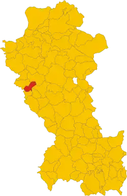 Savoia di Lucania within the Province of Potenza