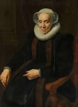 Portrait of Maria van Utrecht, 1615(Rijksmuseum, Amsterdam).
