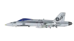 F/A-18A Hornet BuNo 162900 as NF-206 assigned to VFA-151 during the Gulf War aboard the USS Midway CV-41.