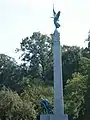 World War I Memorial with the sculptures of Winged Victory and the Billy Boys
