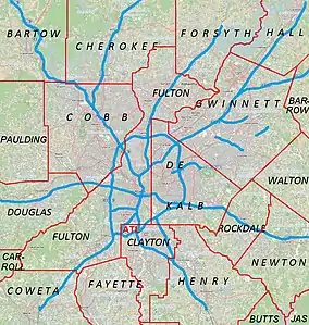 SciTrek is located in Metro Atlanta