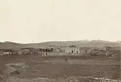 The Mexican town of Cubero, ca. 1867