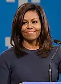 Michelle Obama(2009–2017)Born (1964-01-17)January 17, 1964(age 59&nbsp;years, 350&nbsp;days)