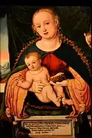 Master IW, Epitaph of Kašpar Kašpárek and his wife (1538)