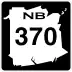 Route 370 marker