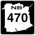Route 470 marker