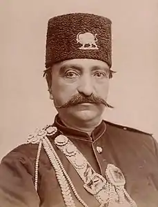 Nasser al-Din Shah Qajar, king of Persia 1848–1896
