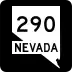 State Route 290 marker