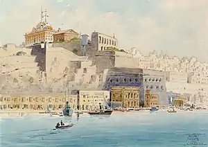 View of Valletta from Grand Harbour