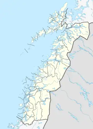 Andfjorden is located in Nordland