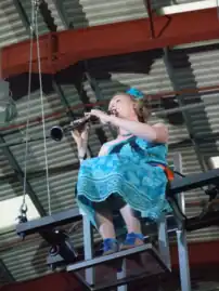 Clarinet solo (Vicky Wright) in Orchester-Finalisten