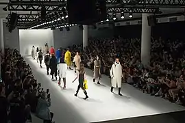 Image 5Models on the runway at São Paulo Fashion Week, 2017 (from Fashion show)