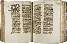 Bound manuscript Pantheologia, 1470 (UBG, Groningen, ms. 18)