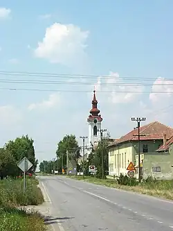 The main street and the Orthodox Church