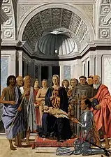 Holy Conversation by Piero della Francesca, c. 1472 – c. 1474
