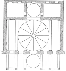 Plan of the Pazzi Chapel