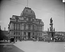 The building, c. 1906