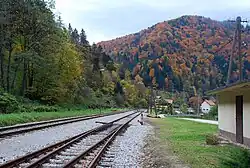 View from the Ruta train station(Drava Railway)
