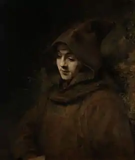 Titus in a Monk’s Habit, by Rembrandt