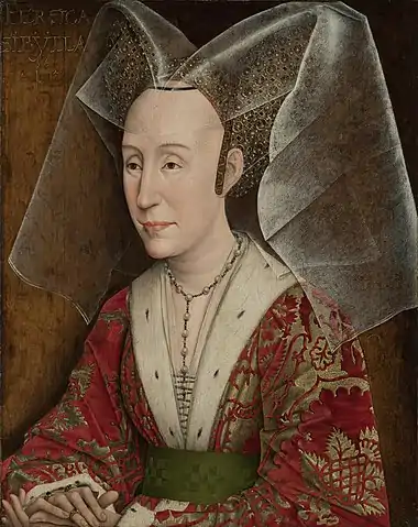 Portrait of Isabella of Portugal, c. 1450