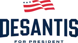 Campaign logo for DeSantis