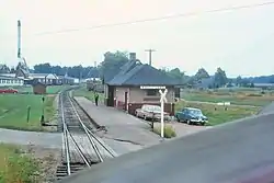 Station at White Lake in September 1963