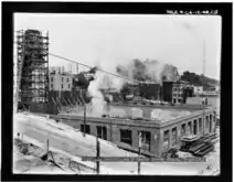 Reconstruction of powerhouse (July 1907)