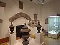Fragments from the castle and other buildings in the art and history section