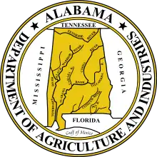 Seal of the Alabama Department of Agriculture and Industries