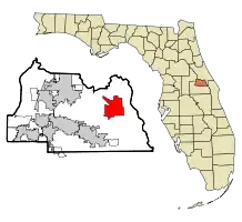 Location in Seminole County and the state of Florida