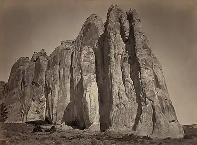 Inscription Rock, El Morro National Monument, 1873