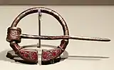 7th century penannular brooch, bronze, Arthurstown, County Kildare