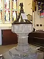 Baptismal font