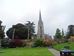 Saffron Walden, the administrative centre of the district