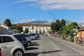 View of the main building in 2016