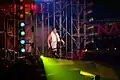 Samoa Joe making his entrance at Bound for Glory IV