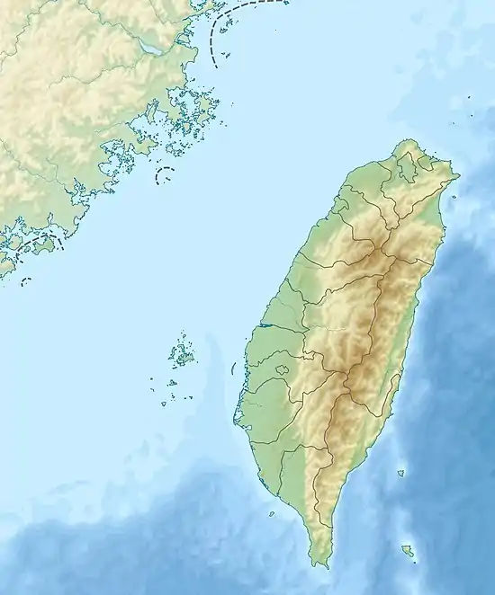 List of lakes of Taiwan is located in Taiwan