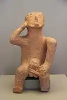 Figurine of the Karditsa Thinker, Thessaly, 4500-3300 BC